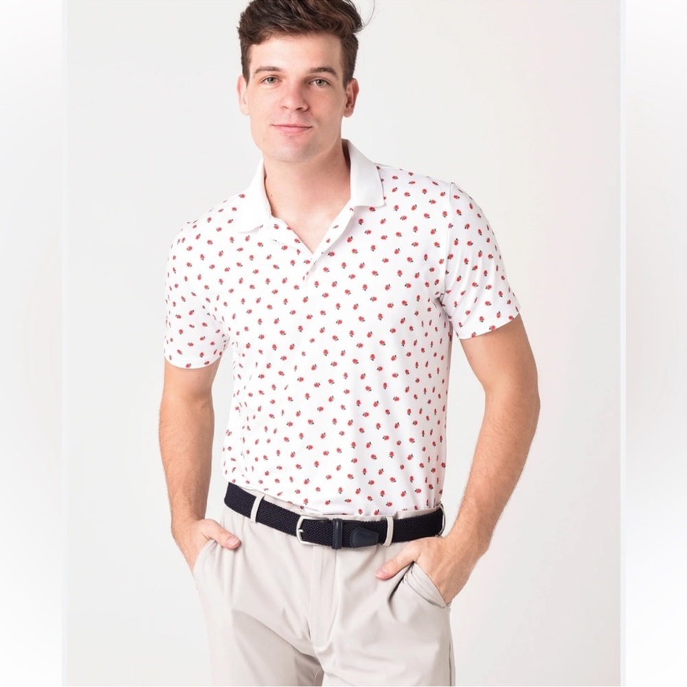 Bonobos men’s Justin Rose performance Men's Polo slim fit Shirt